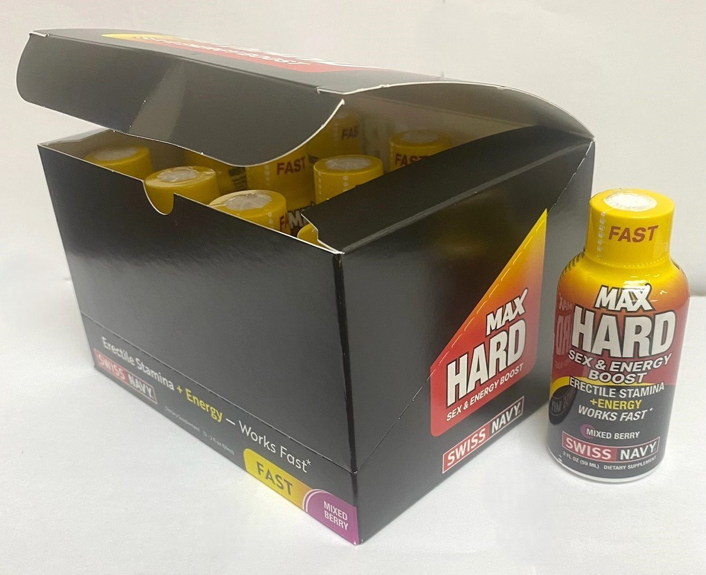 Max Hard Shot 2oz Display - 12ct Box