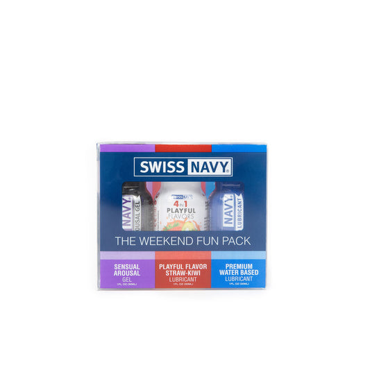 Swiss Navy Weekend Fun Pack 3-1oz