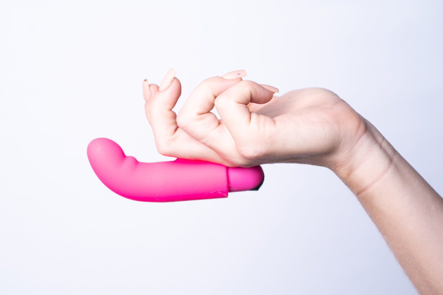 Sadie Silicone Finger Vibrator - Pink