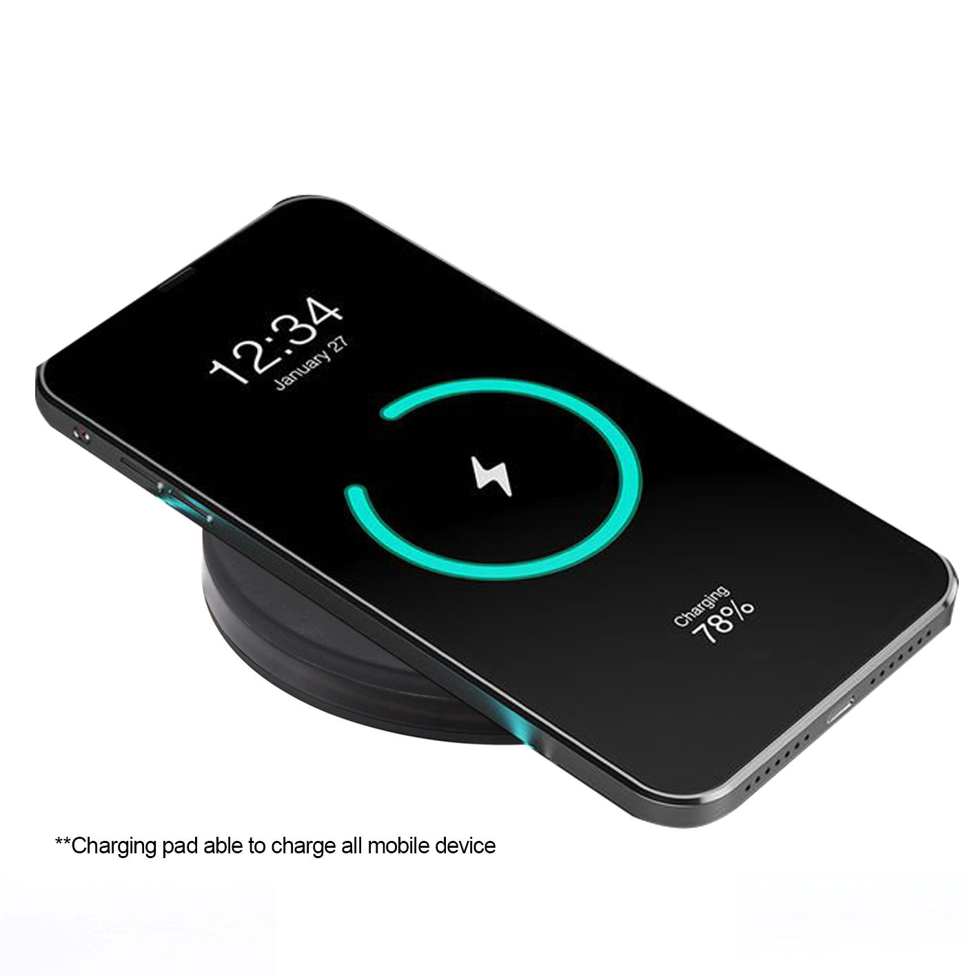 Tulip Pro 15-Function Suction Vibe With Wireless Charging - Teal Blue