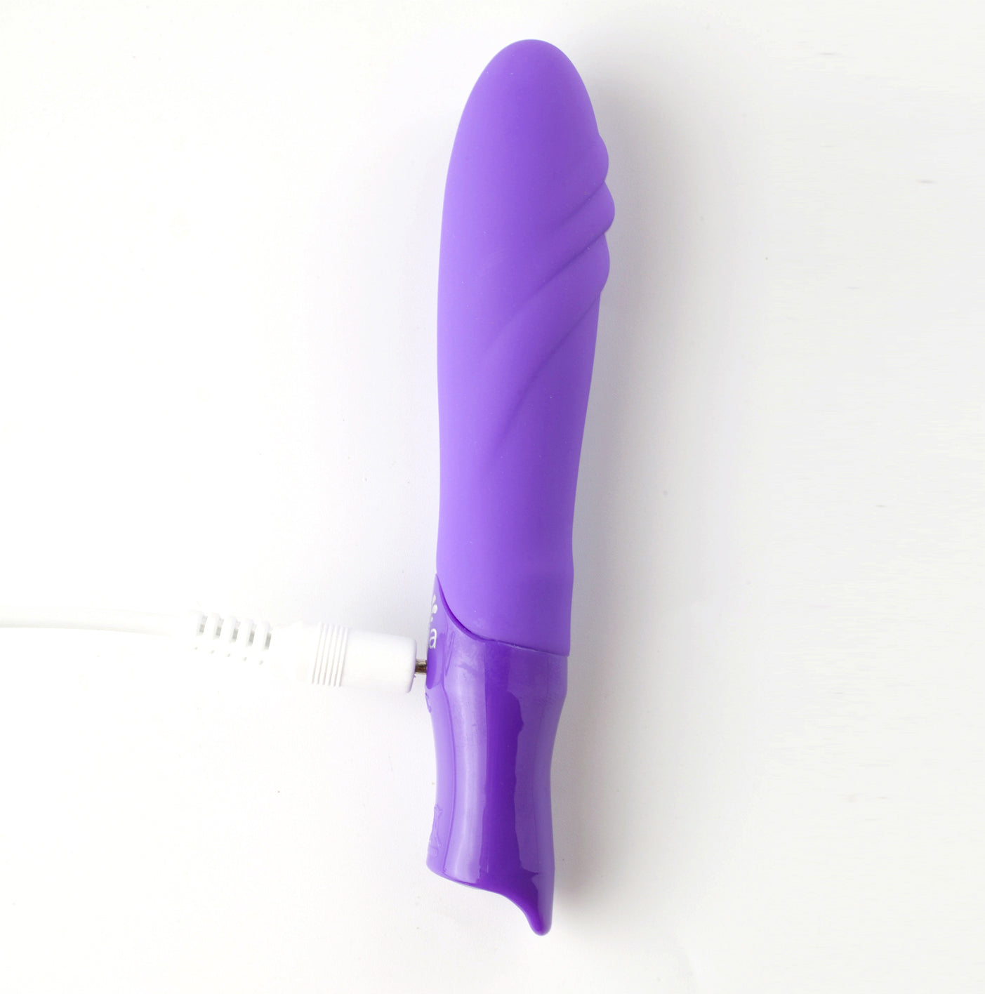 Margo Silicone Textured Bullet Vibrator - Neon Purple