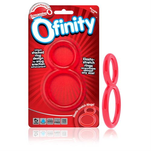 Ofinity Double Ring - Red