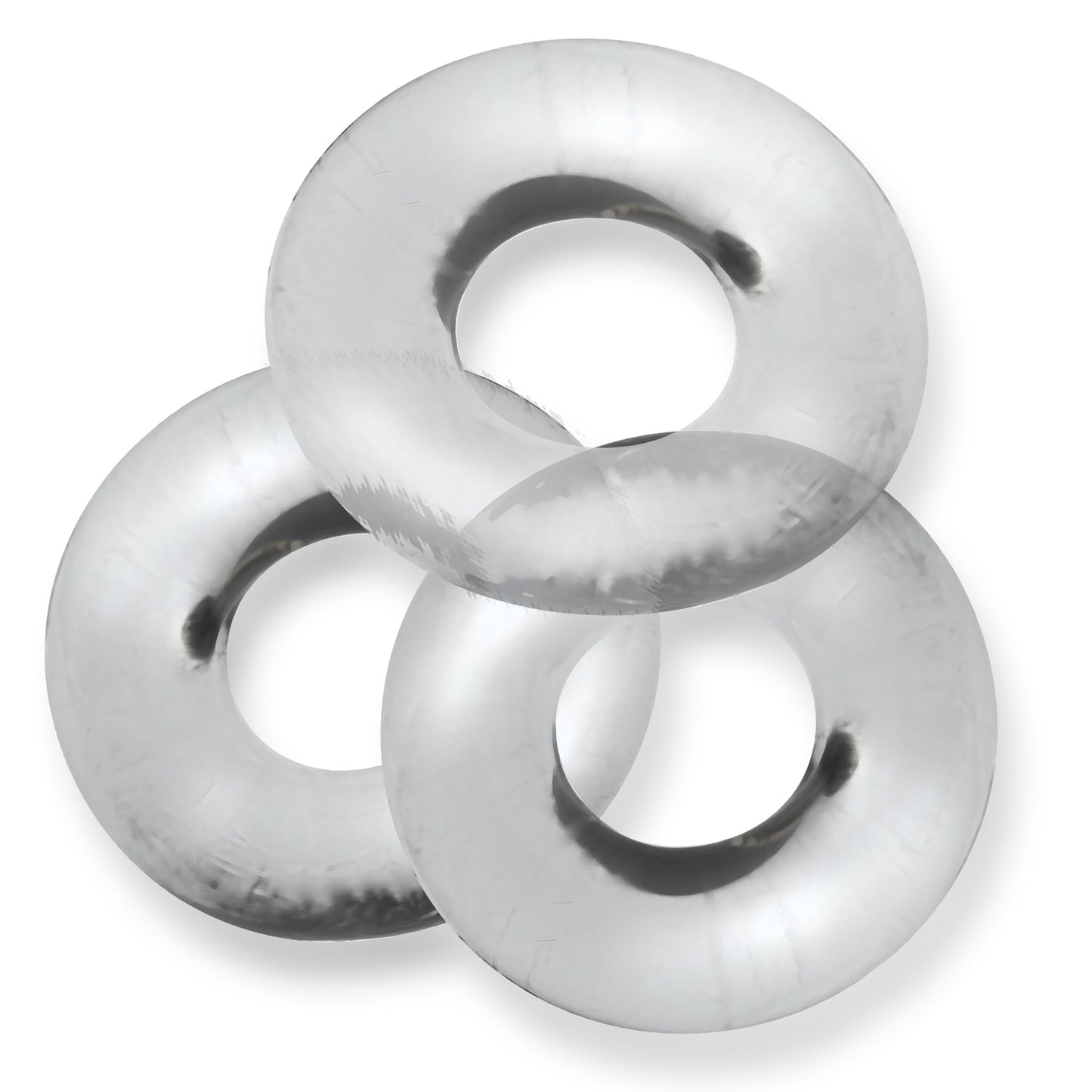 Fat Willy 3-Pack Jumbo C-Rings - Clear