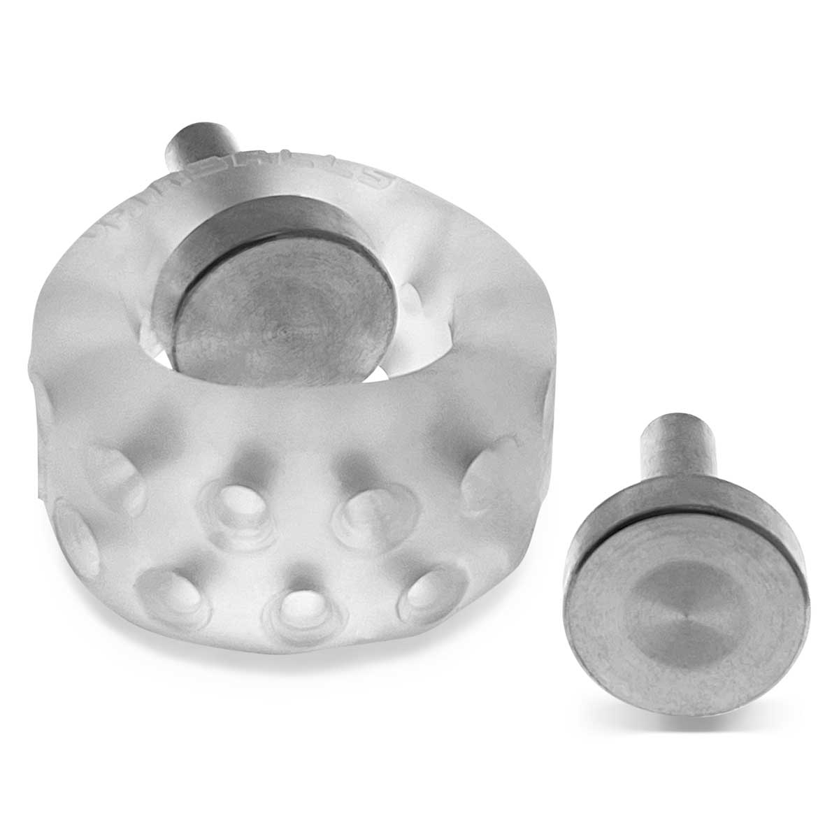 Airballs Electro Air-Lite Ballstretcher With Two 4mm Electro Contact - Clear Ice