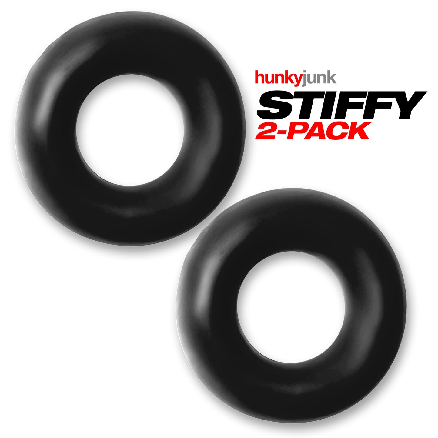 Stiffy 2 -Pack Bulge-Rings - Tar Ice