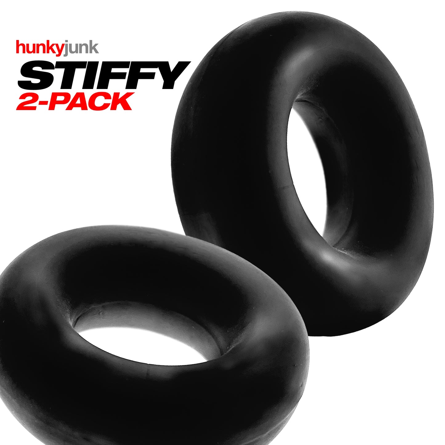 Stiffy 2 -Pack Bulge-Rings - Tar Ice