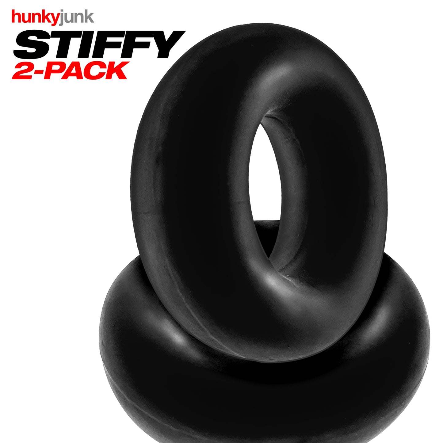 Stiffy 2 -Pack Bulge-Rings - Tar Ice