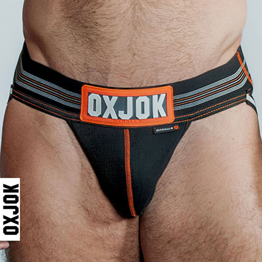 Slingjock Upthrust Slider-Strap Jock Black Iron - Xl