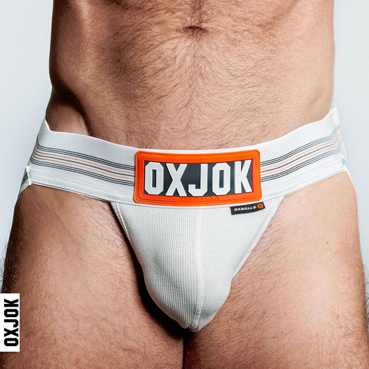 Slingjock Upthrust Slider-Strap Jock White Snow - Small