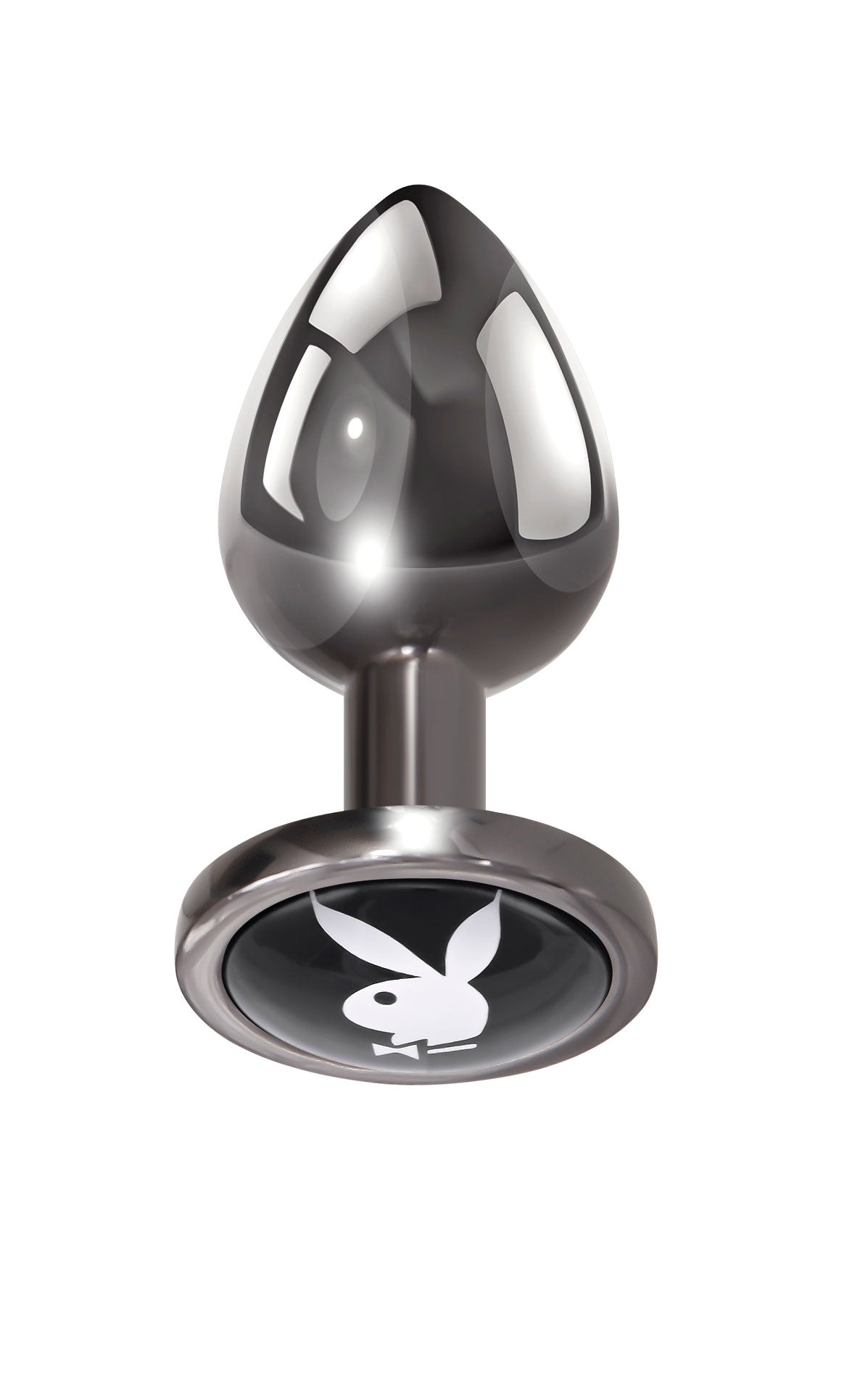 Playboy Pleasure - Tux - Small - Butt Plug - Hematite