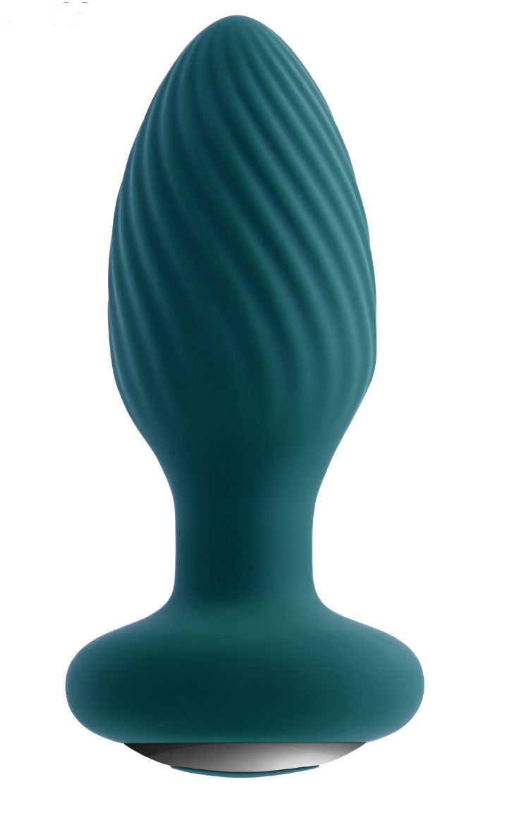 Playboy Pleasure - Spinning Tail Teaser - Butt Plug - Deep Teal