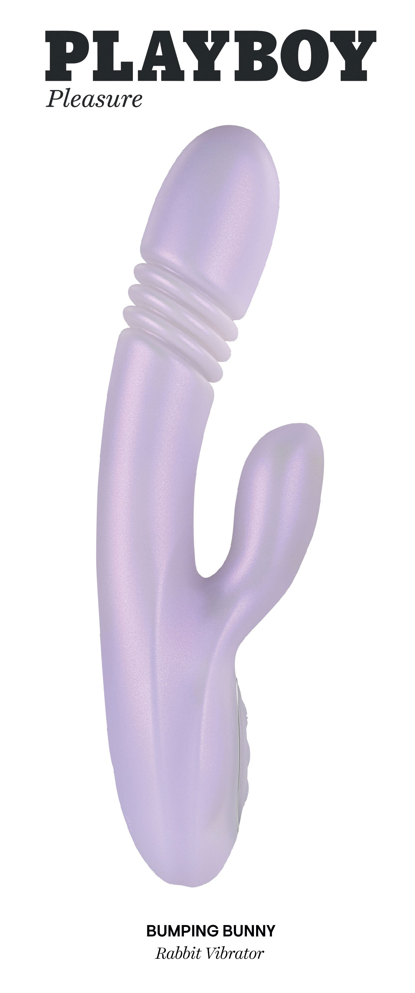 Playboy Pleasure - Bumping Bunny - Rabbit Vibrator - Opal