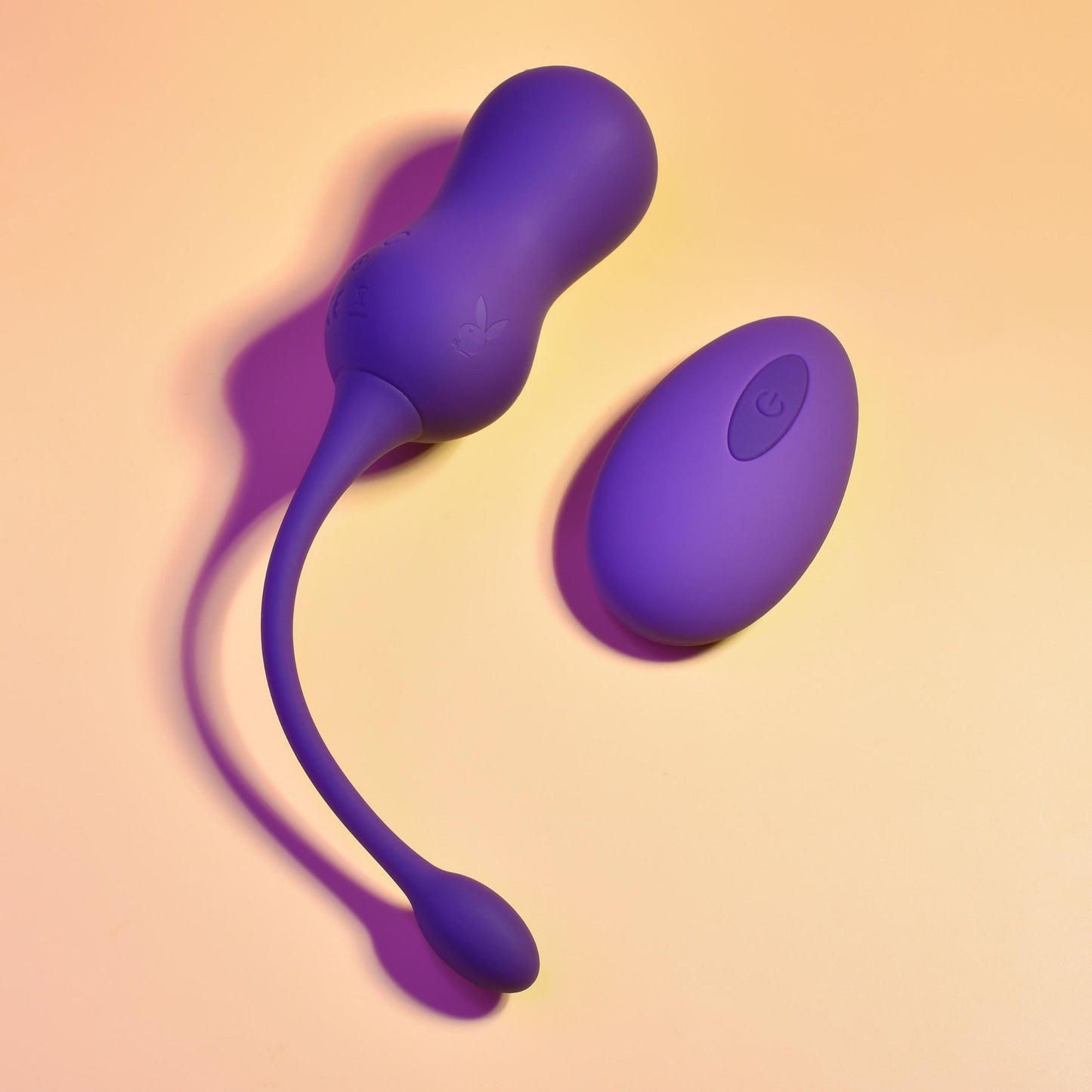 Playboy Pleasure - Double Time - Kegel Balls - Dark Purple