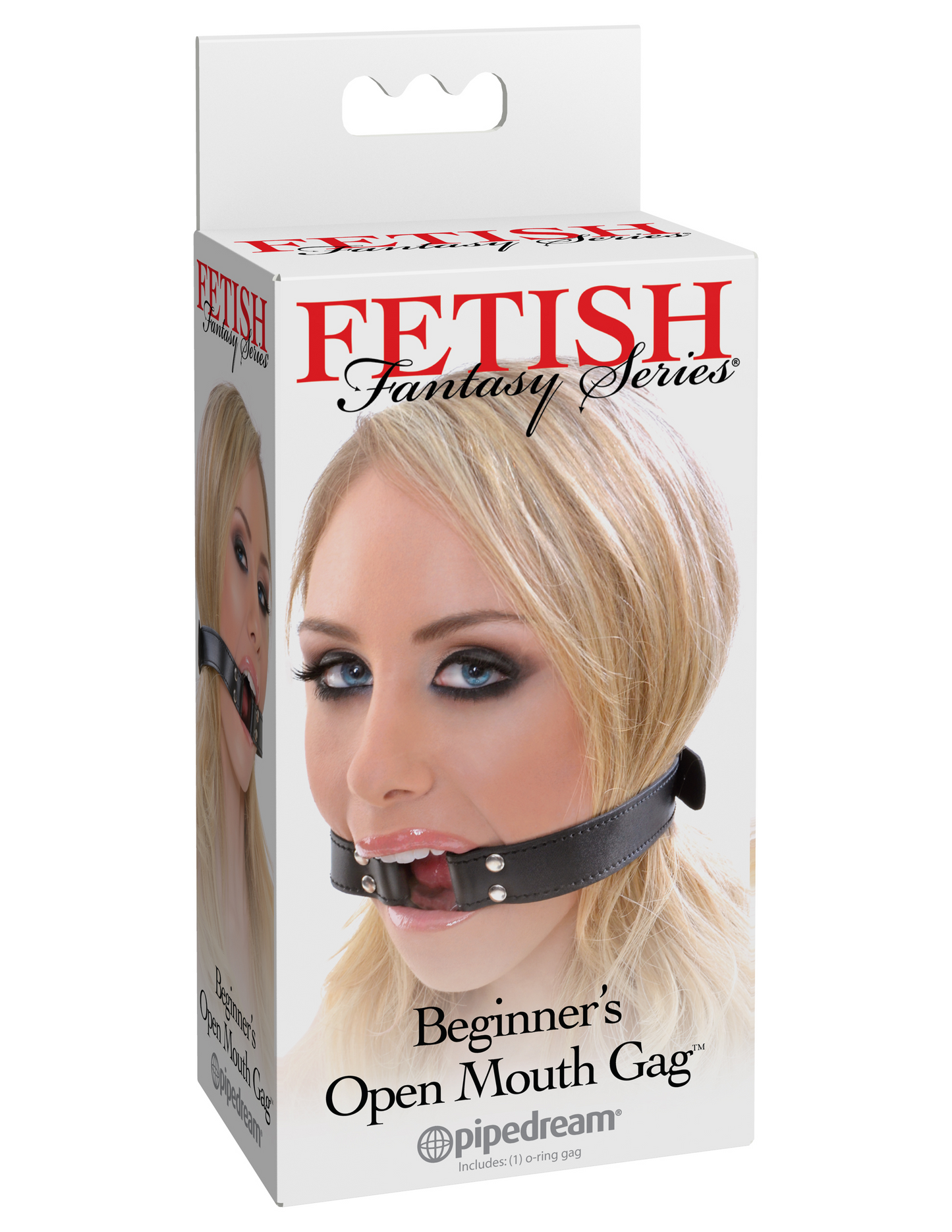 Fetish Fantasy Series Beginners Open Mouth Gag - Black