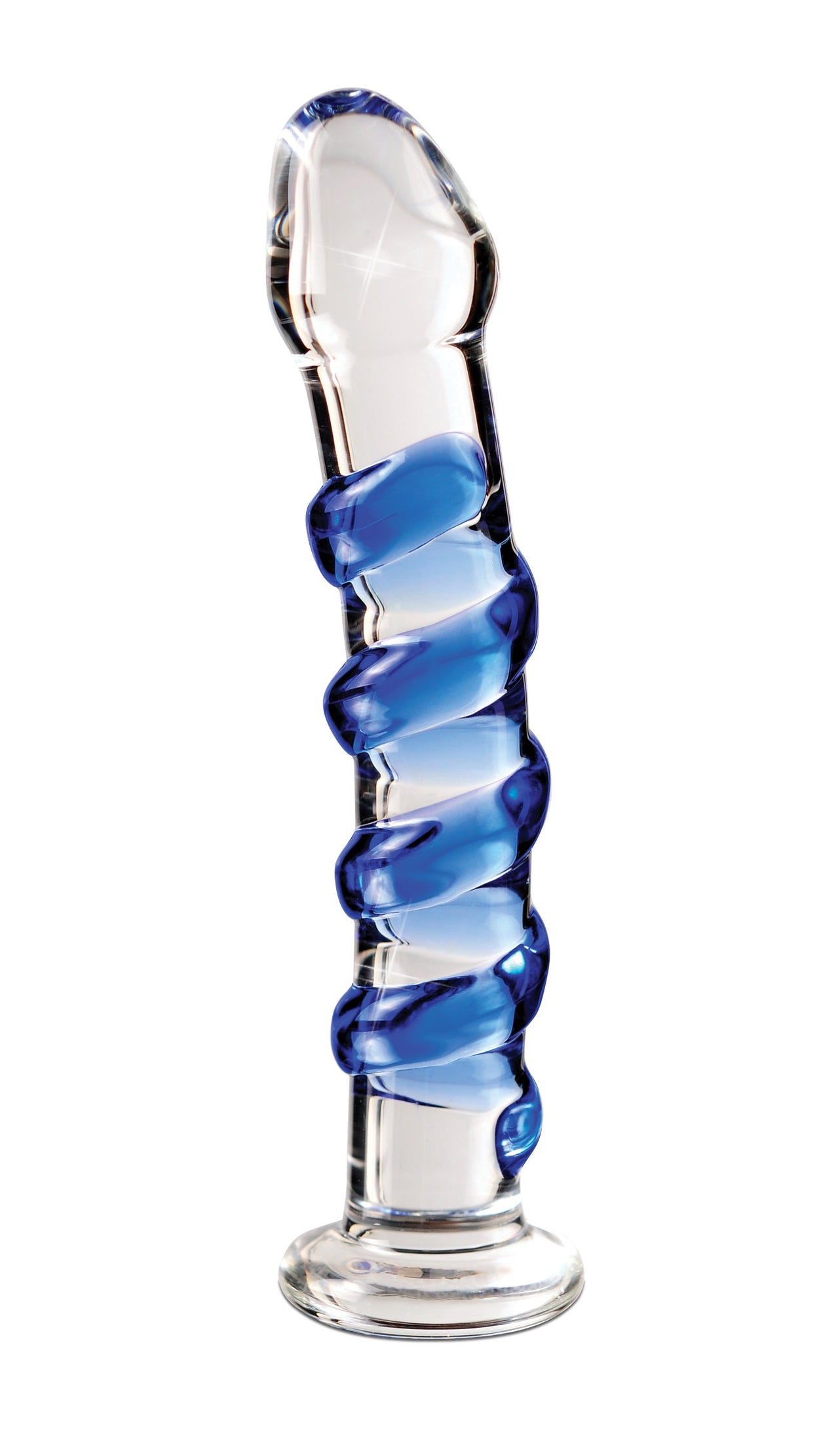 Icicles No. 5 - Clear / Blue