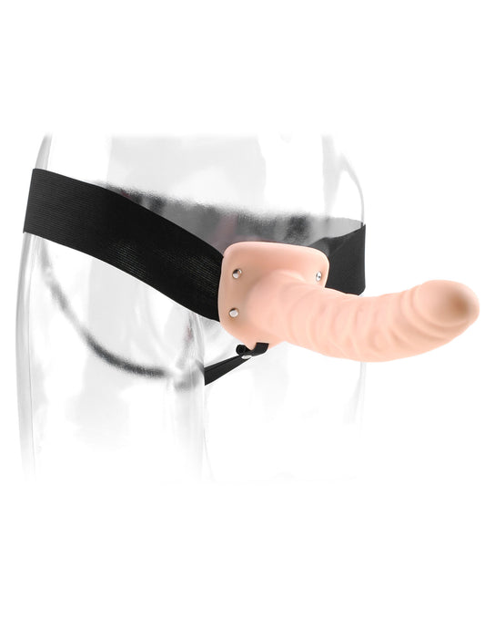 Fetish Fantasy Series 8 Inch Hollow Strap-on - Flesh