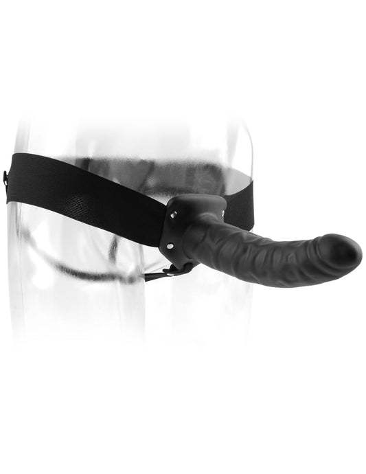 Fetish Fantasy Series 8 Inch Hollow Strap-on - Black