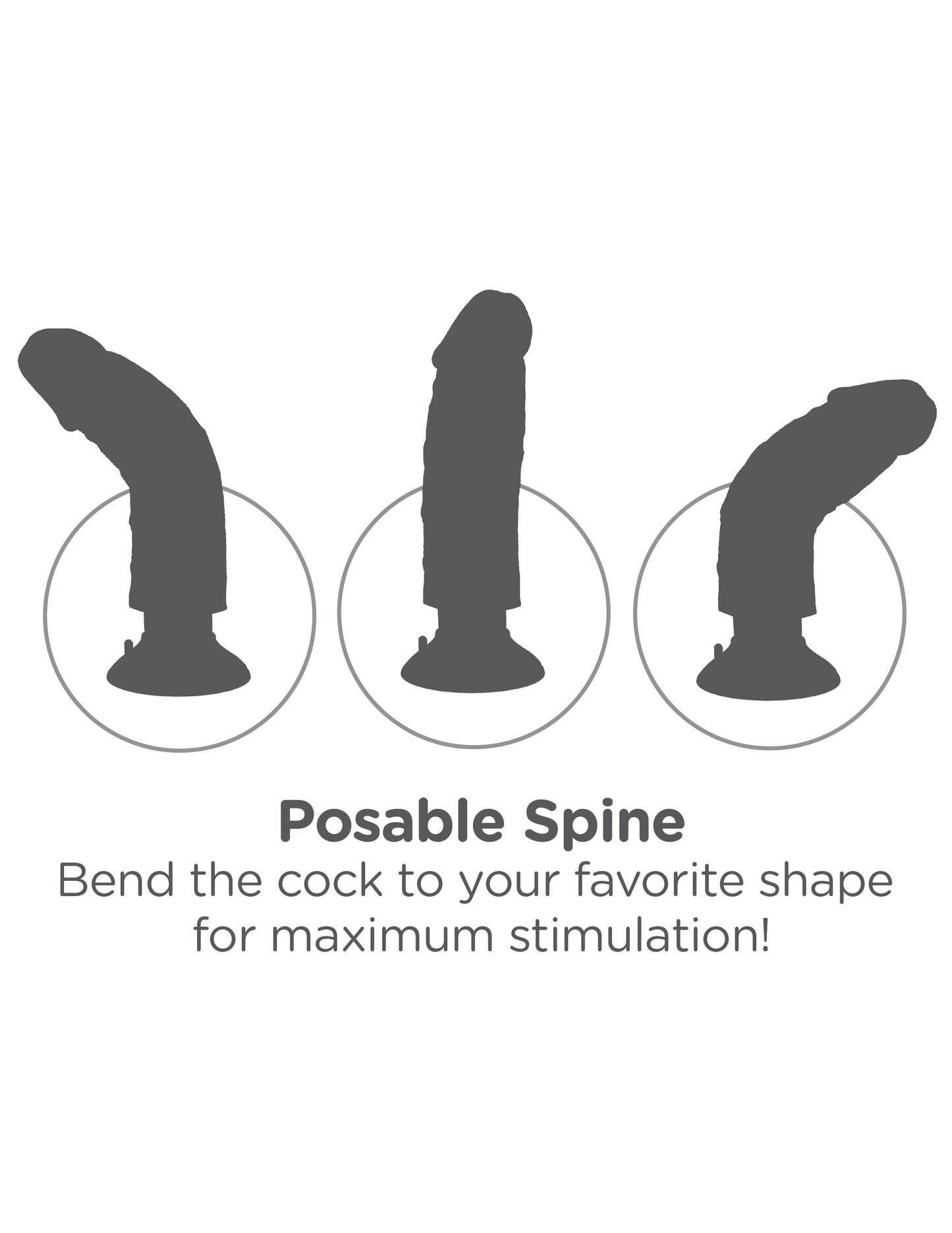 King Cock 7-Inch Vibrating Cock With Balls - Flesh