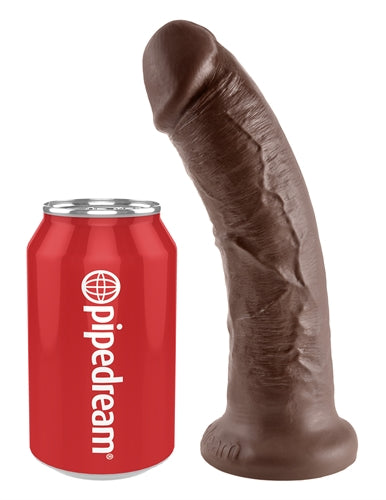 King Cock 8-Inch Cock Brown