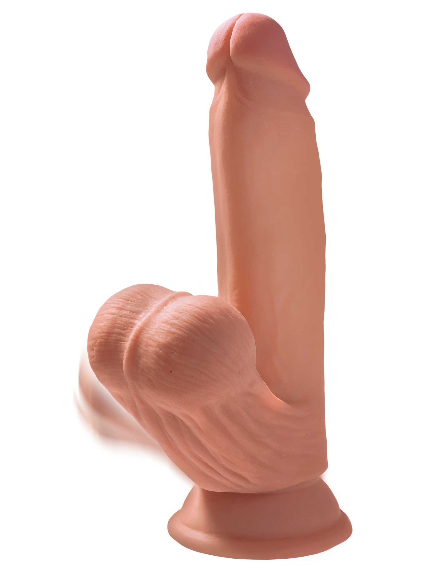 7 Inch Triple Density Cock With Swinging Balls - Tan