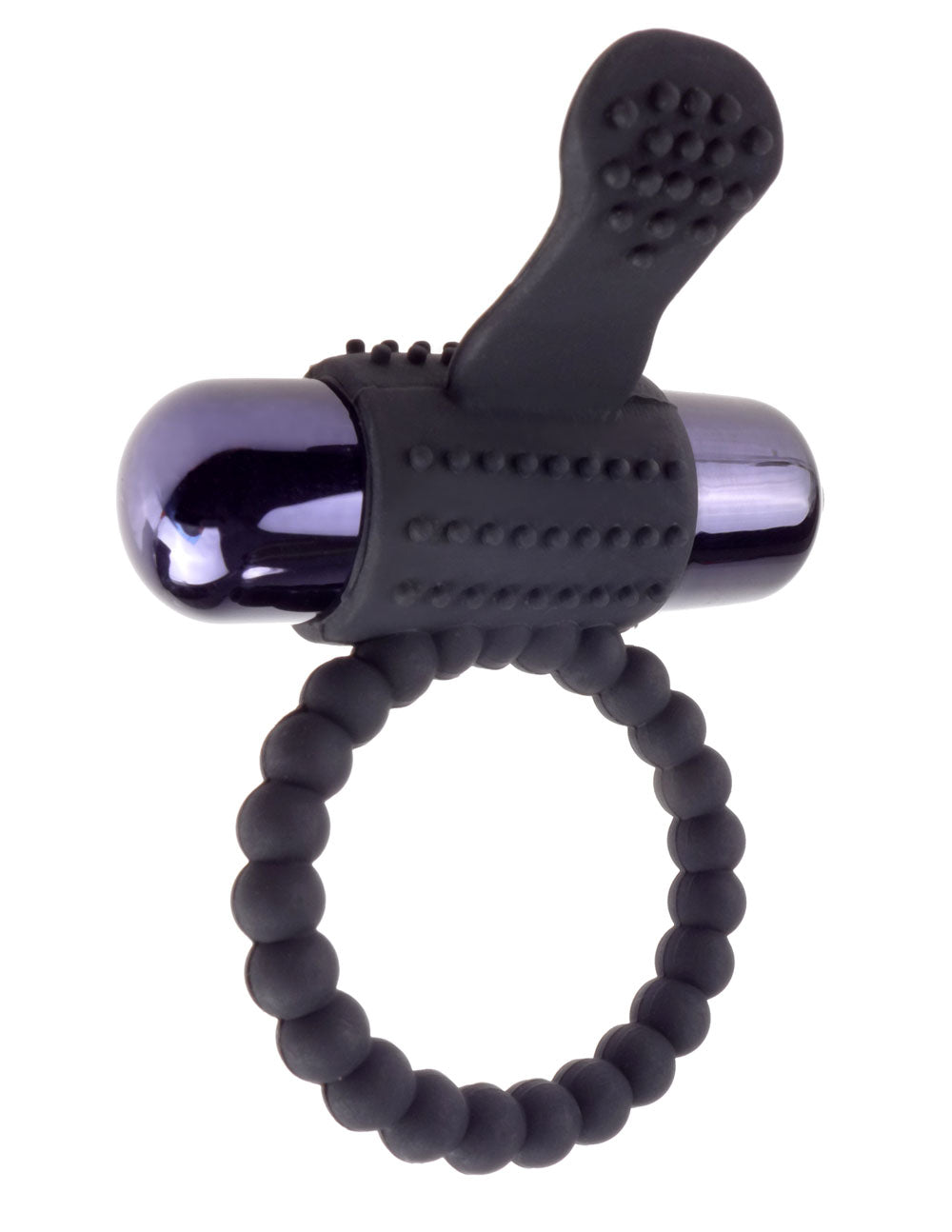 Fantasy C-Ringz Vibrating Silicone Super Ring Black