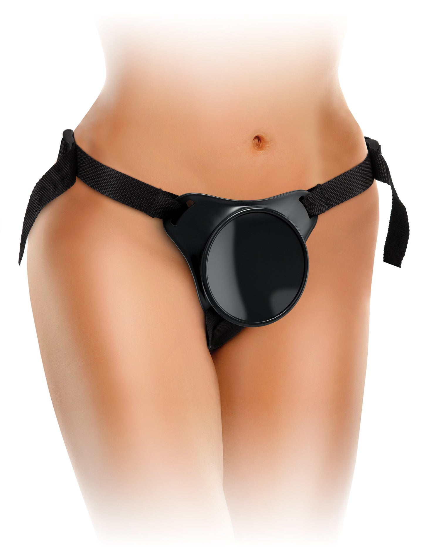 King Cock Elite Beginner's Body Dock Strap-on Harness - Black