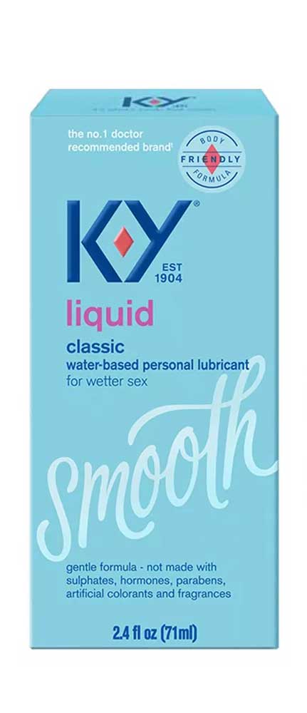 K-Y Liquid 2.5 Oz Bottle