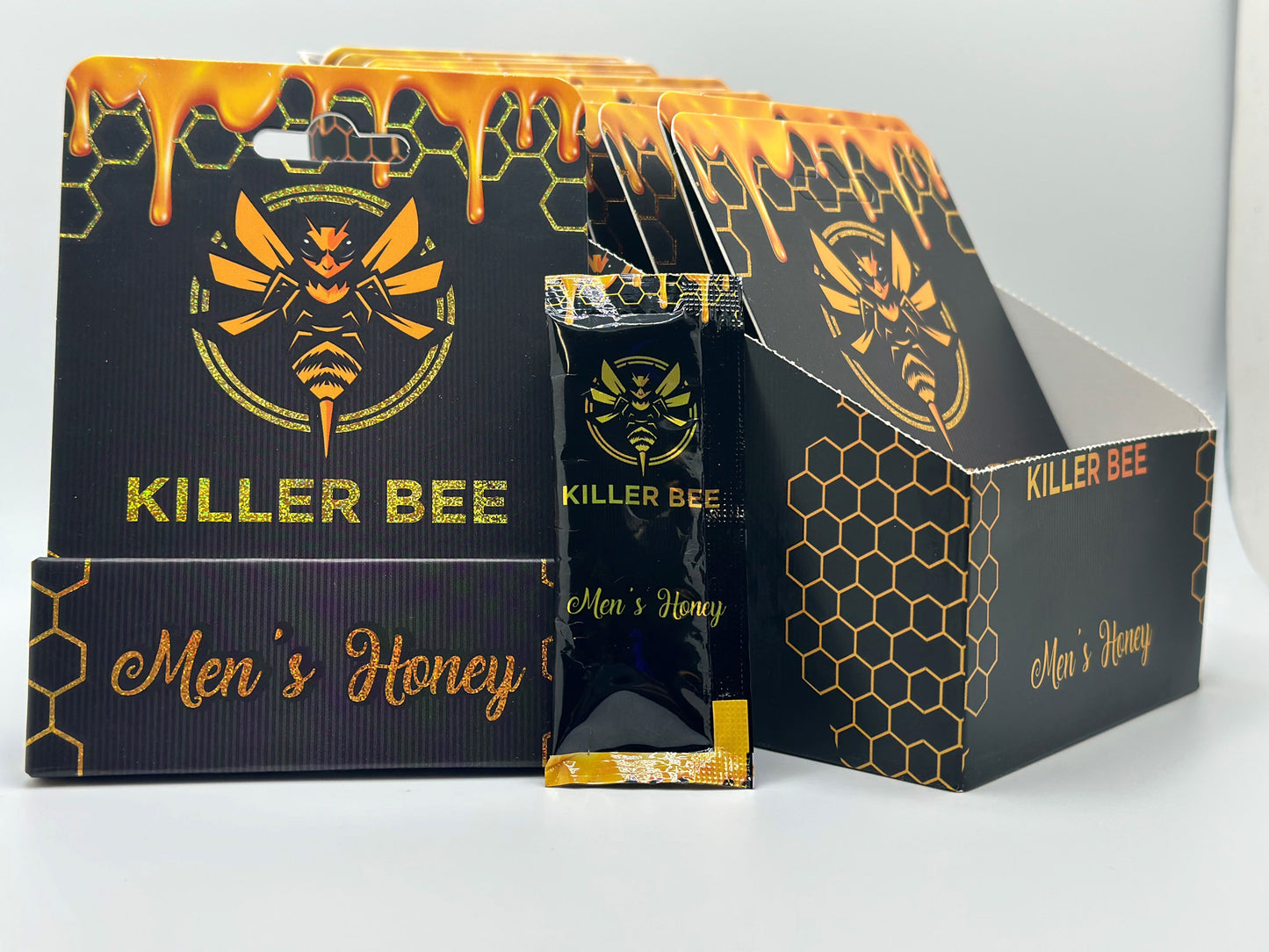 Killer Bee Honey Male Enhancer 24 Ct Display - (Net)