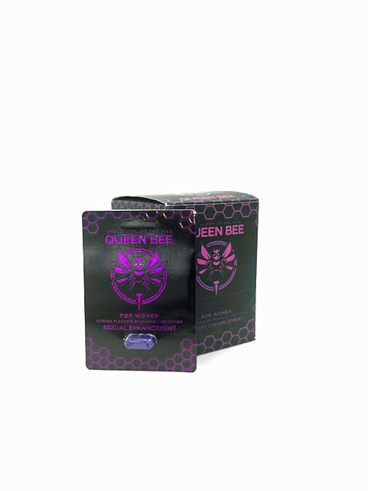 Queen Bee Female Enhancer 24 Ct Pill Display - (Net)