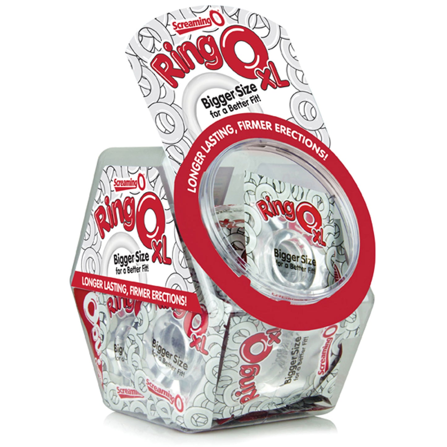 Ring O XL in Candy Bowl - 36 Count Display