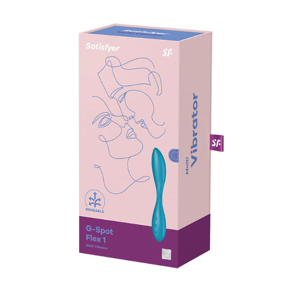 Satisfyer G-Spot Flex 1 - Multi Vibrator - Petrol