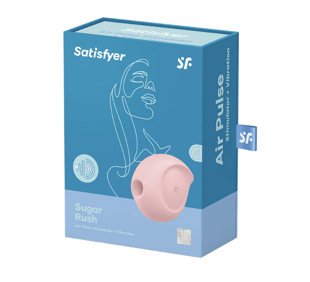 Satisfyer Sugar Rush - Air Pulse Stimulator Plus Vibration - Rose