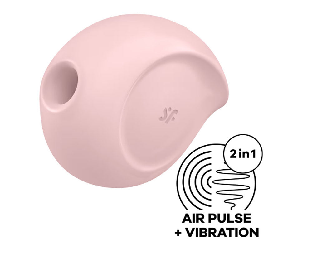 Satisfyer Sugar Rush - Air Pulse Stimulator Plus Vibration - Rose