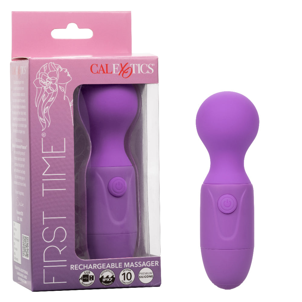 First Time Rechargeable Massager - Purple