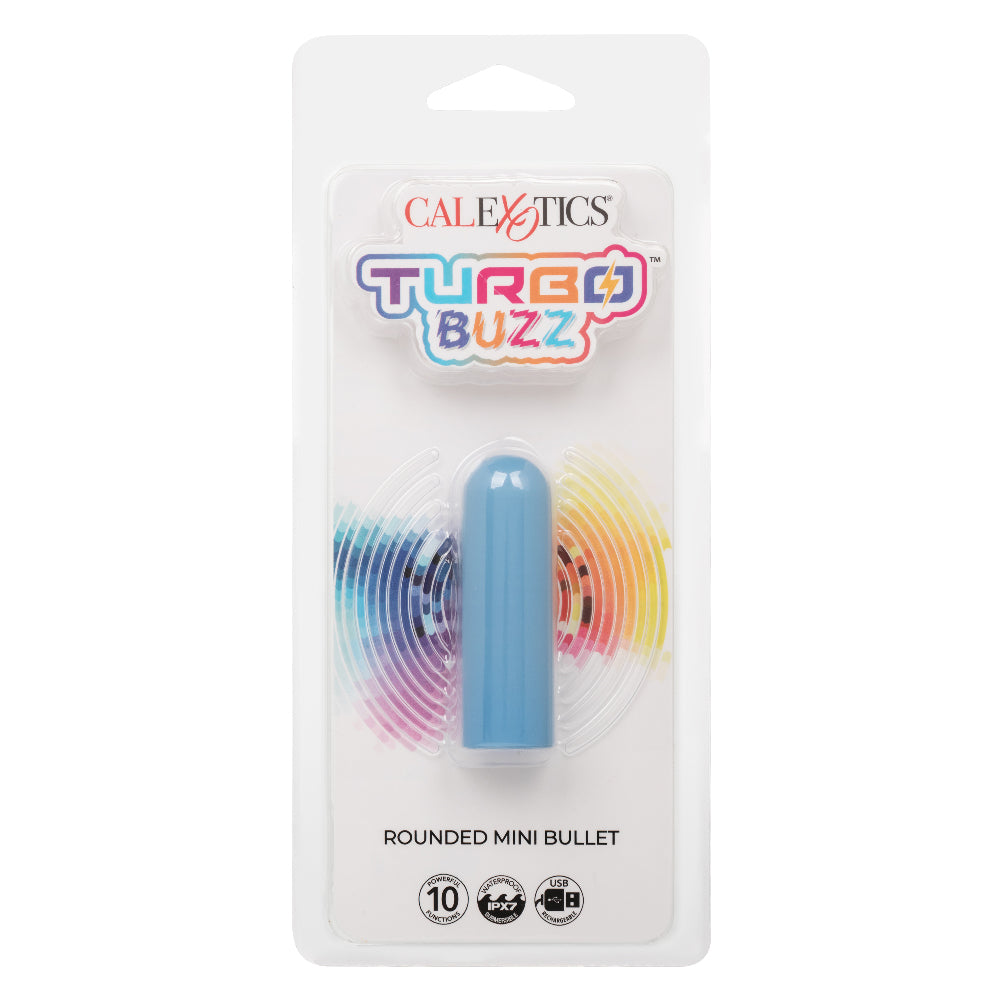 Turbo Buzz Rounded Mini Bullet - Blue