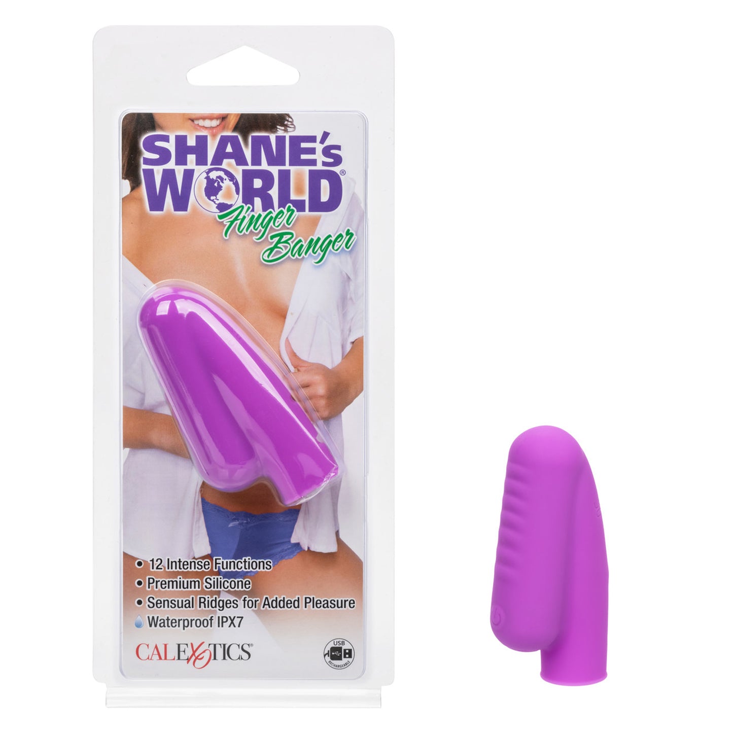 Shane's World Finger Banger Rechargeable Purple