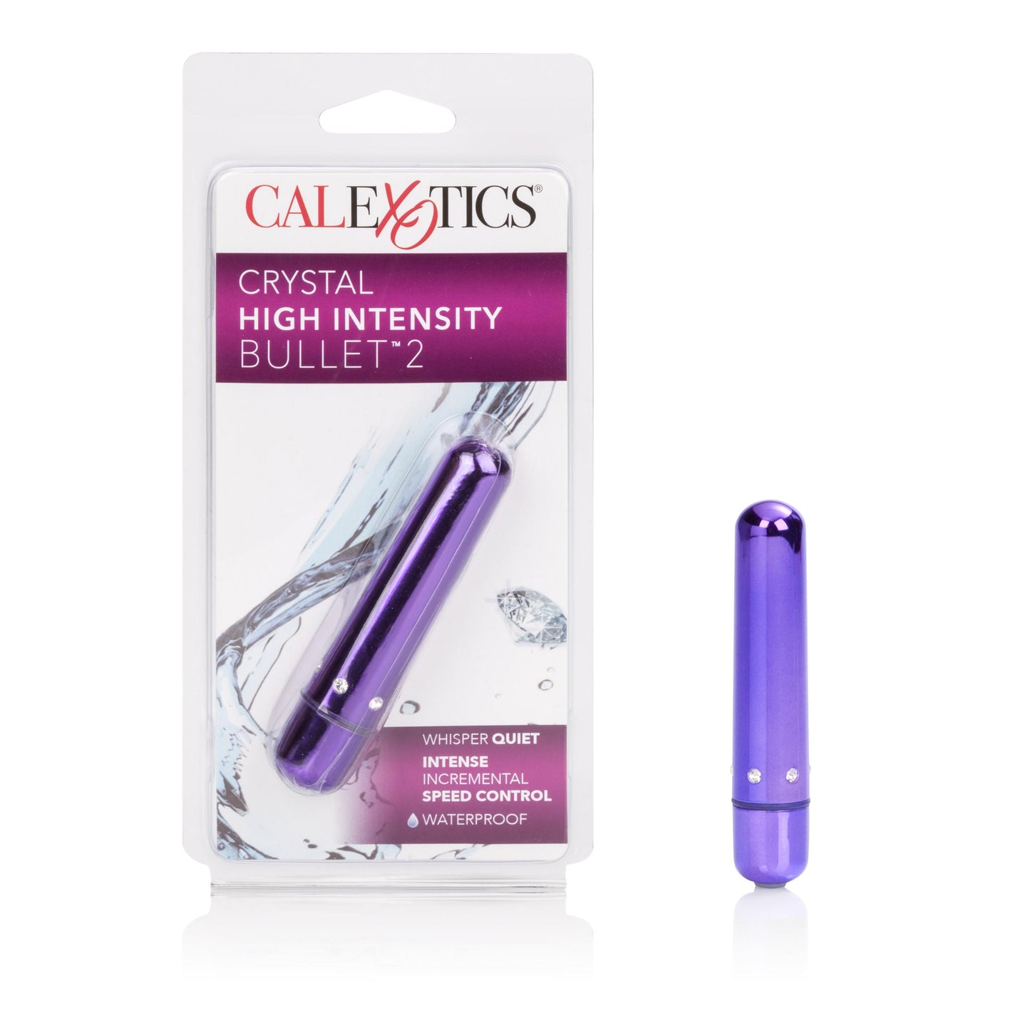 Crystal High Intensity Bullet 2 - Purple