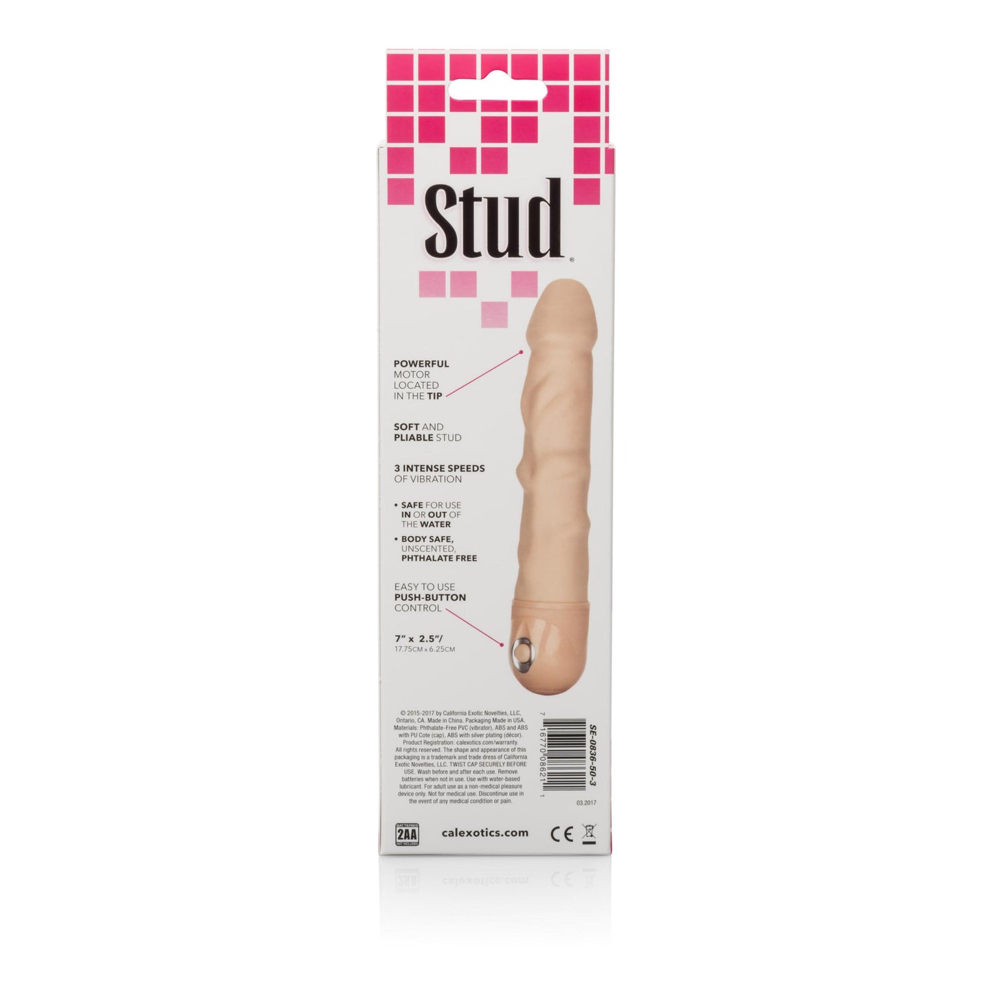 Waterproof Power Stud - Rod - Ivory