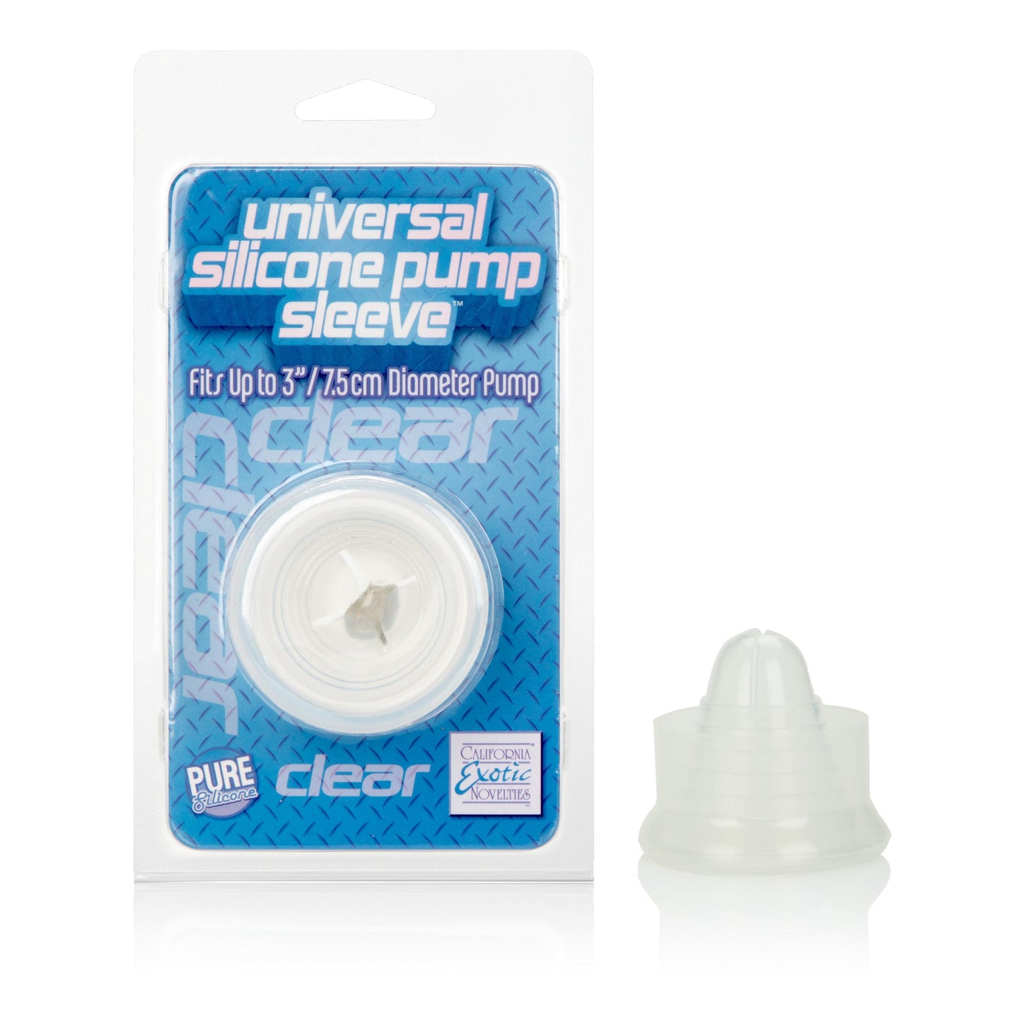 Universal Silicone Pump Sleeve - Clear