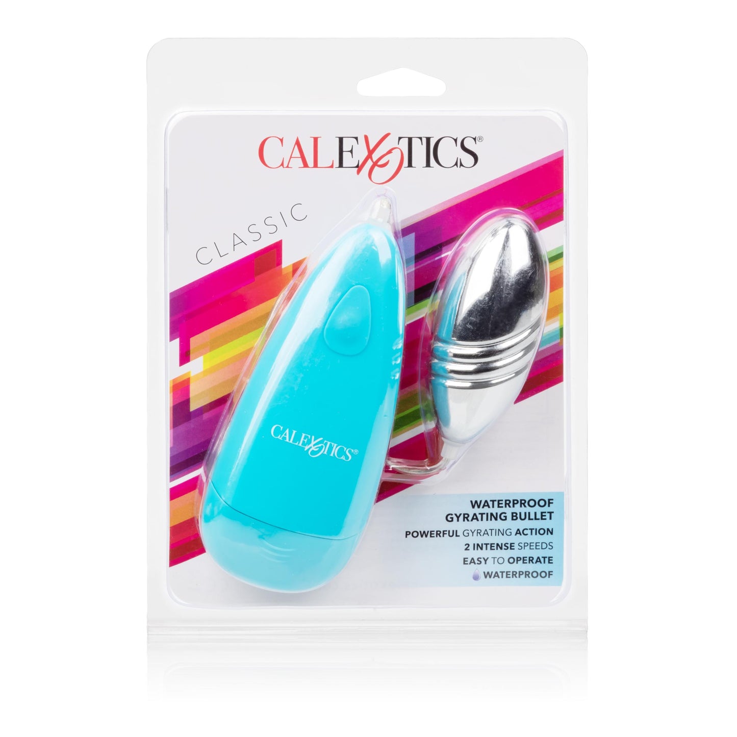 Waterproof Gyrating Bullet - Blue