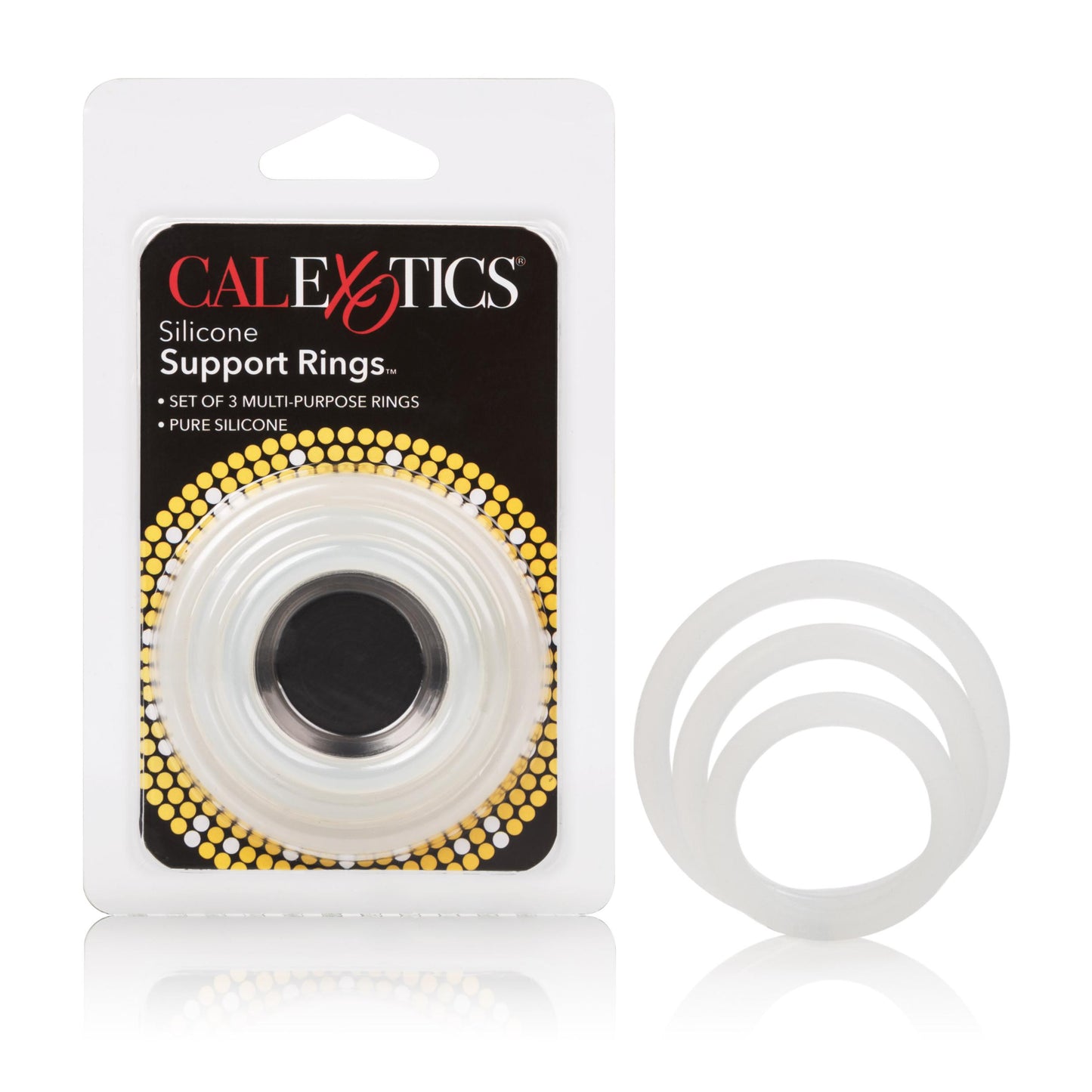 Silicone Support Rings - Clear