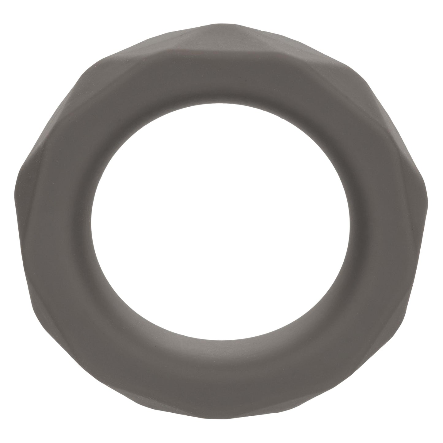 Alpha Liquid Silicone Prolong Prismatic Ring - Gray