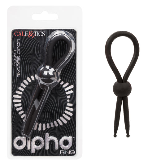 Alpha Liquid Silicone Lasso - Black