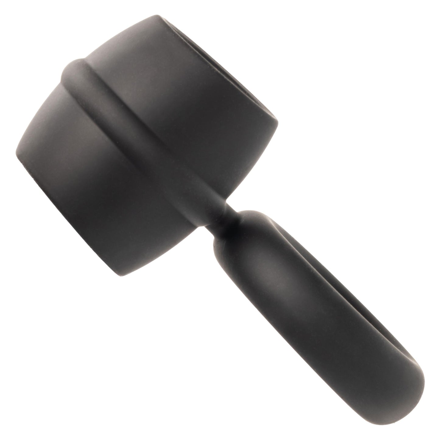 Alpha Liquid Silicone Dual Support Magnum Ring - Black