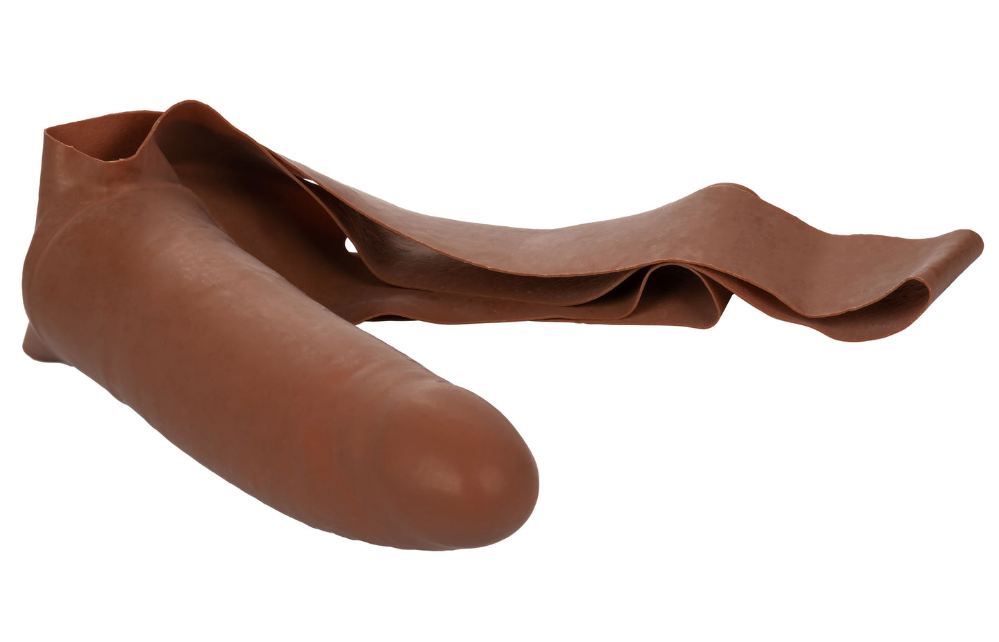 The Original Accommodator Latex Dong - Brown