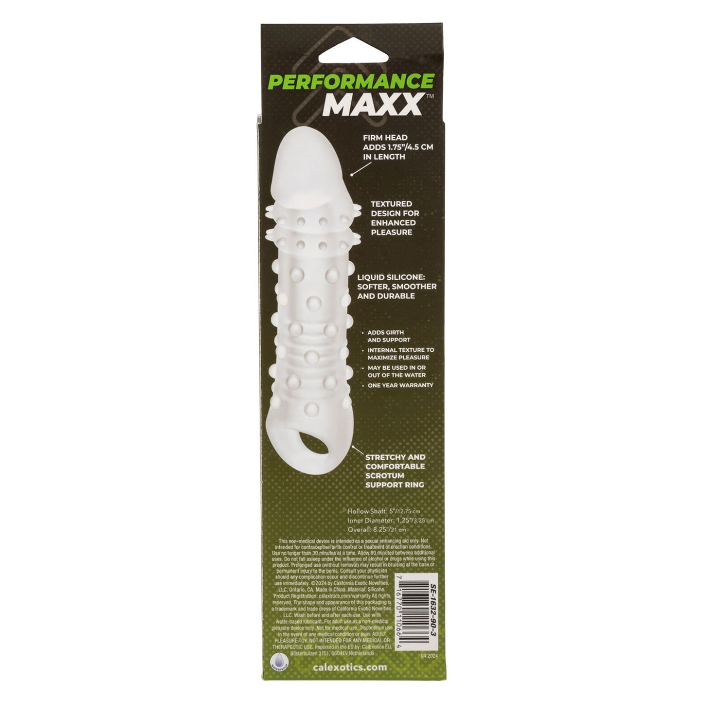 Performance Maxx Liquid Silicone Adonis - Clear