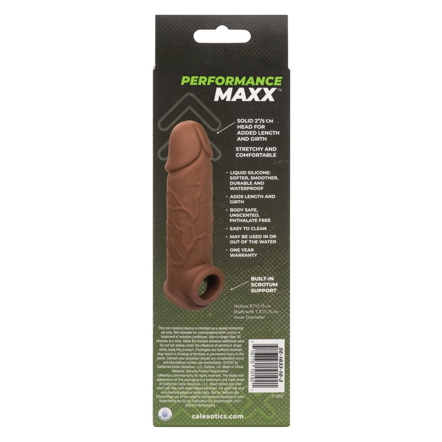 Performance Maxx Life-Like Extension 7 Inch - Brown