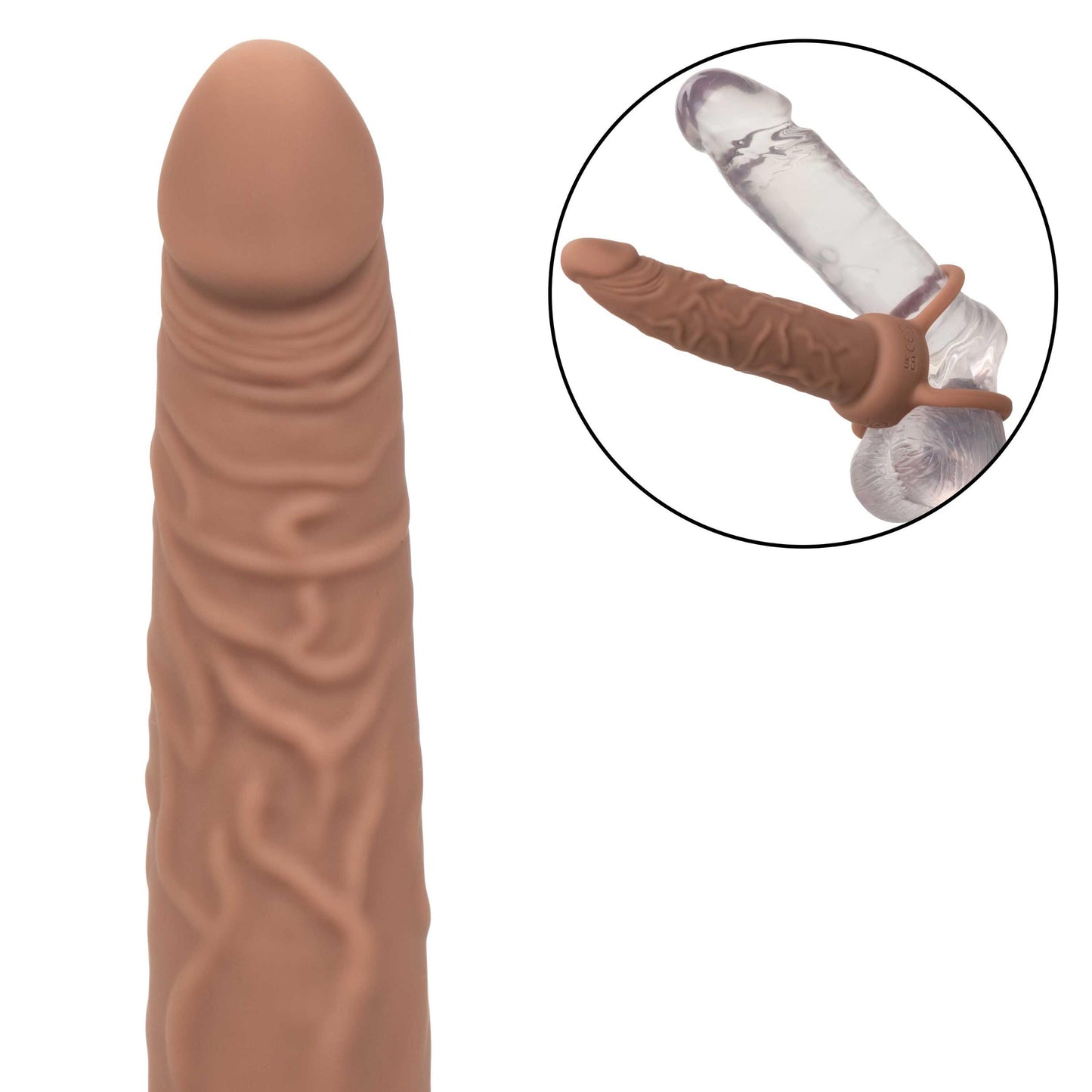 Performance Maxx Rechargeable Dual Penetrator - Brown