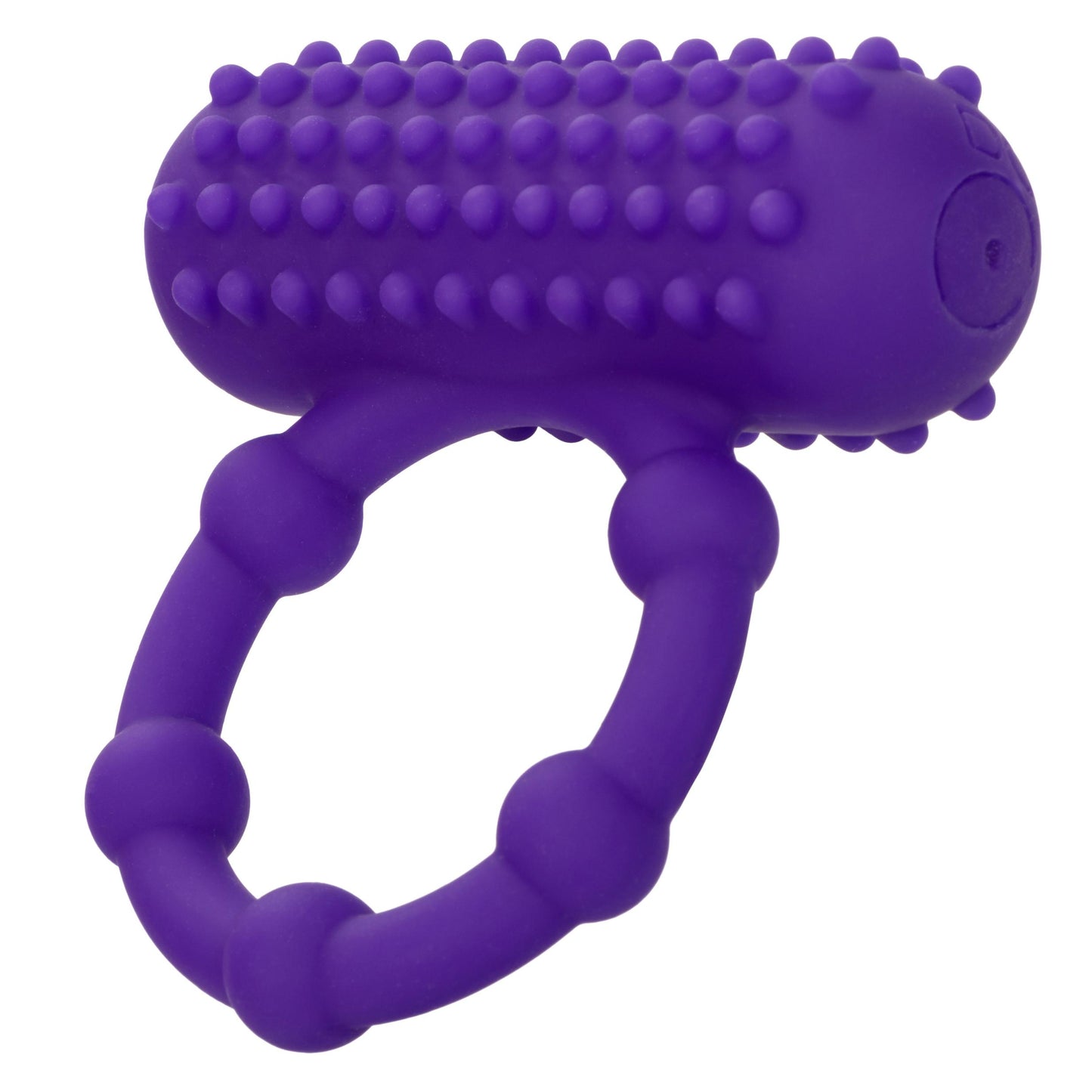 Silicone Rechargeable 5 Bead Maximus Ring - Purple