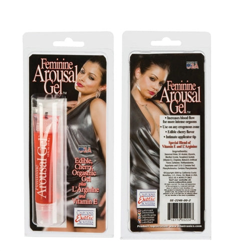 Feminine Arousal Gel - Cherry - 0.5 Fl. Oz.